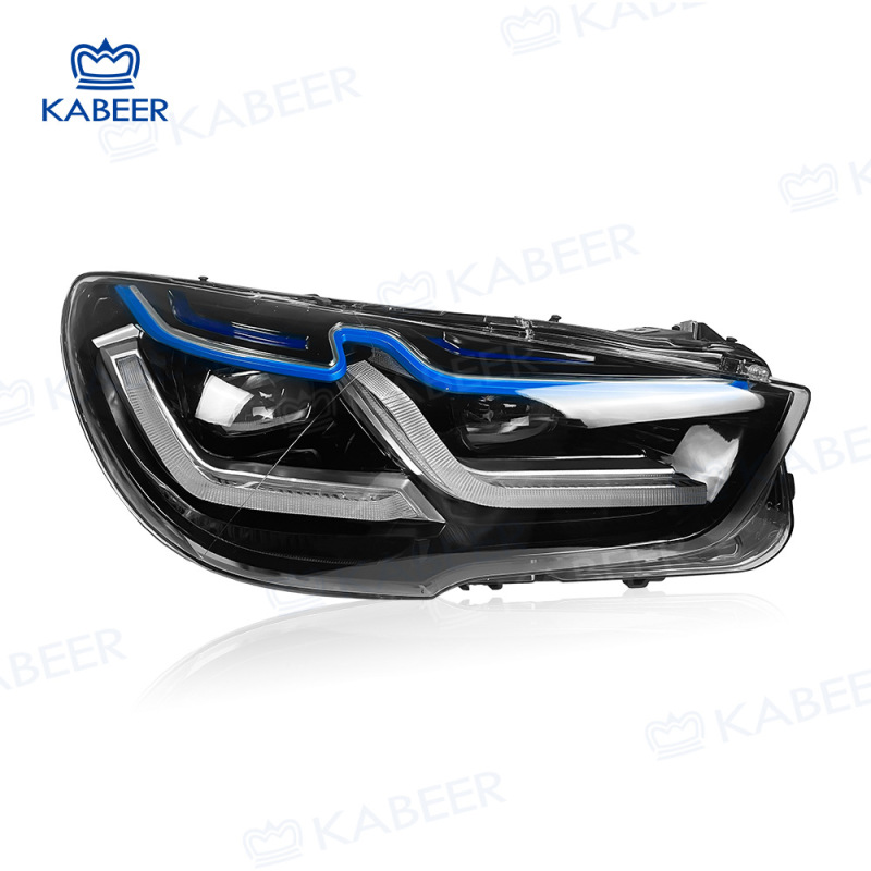Suitable for Bmw 5 Series Gt Headlight Modification Dual L 5Gtf07 Headlight Retrofit Led Dual L Blue Eyebrow Suitable for Bmw 5 Series Gt Headlight Modification Dual L 5Gtf07 Headlight Retrofit Led Dual L Blue Eyebrow