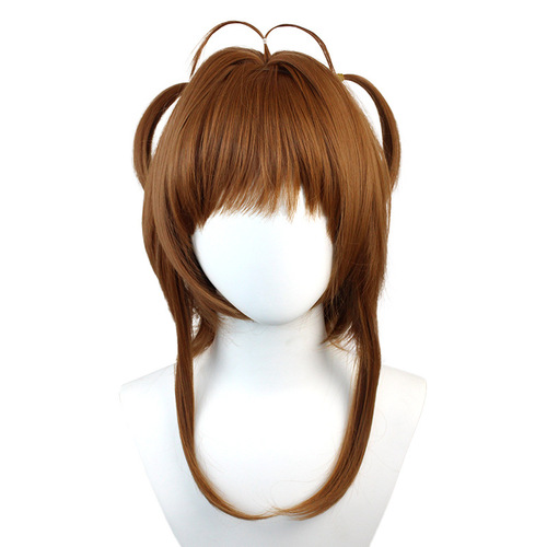 Cardcaptor Sakura Sakura Kinomoto Sakura Tomoyo Cardcaptor Sakura cosplay medium wig