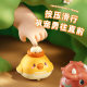New children's toy car press scooter fun cartoon cute cow toy inertia car back cartoon car