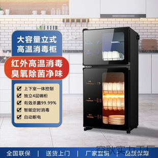 Disinfection Cabinet Commercial Large-Capacity Double-Door Hotel Tableware Disinfection Bowl Vertical Cabinet High Temperature Multi-Function