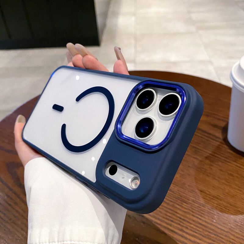 五金镜头适用iPhone17promax手机壳苹果17Air简约高级感磁吸新款|undefined