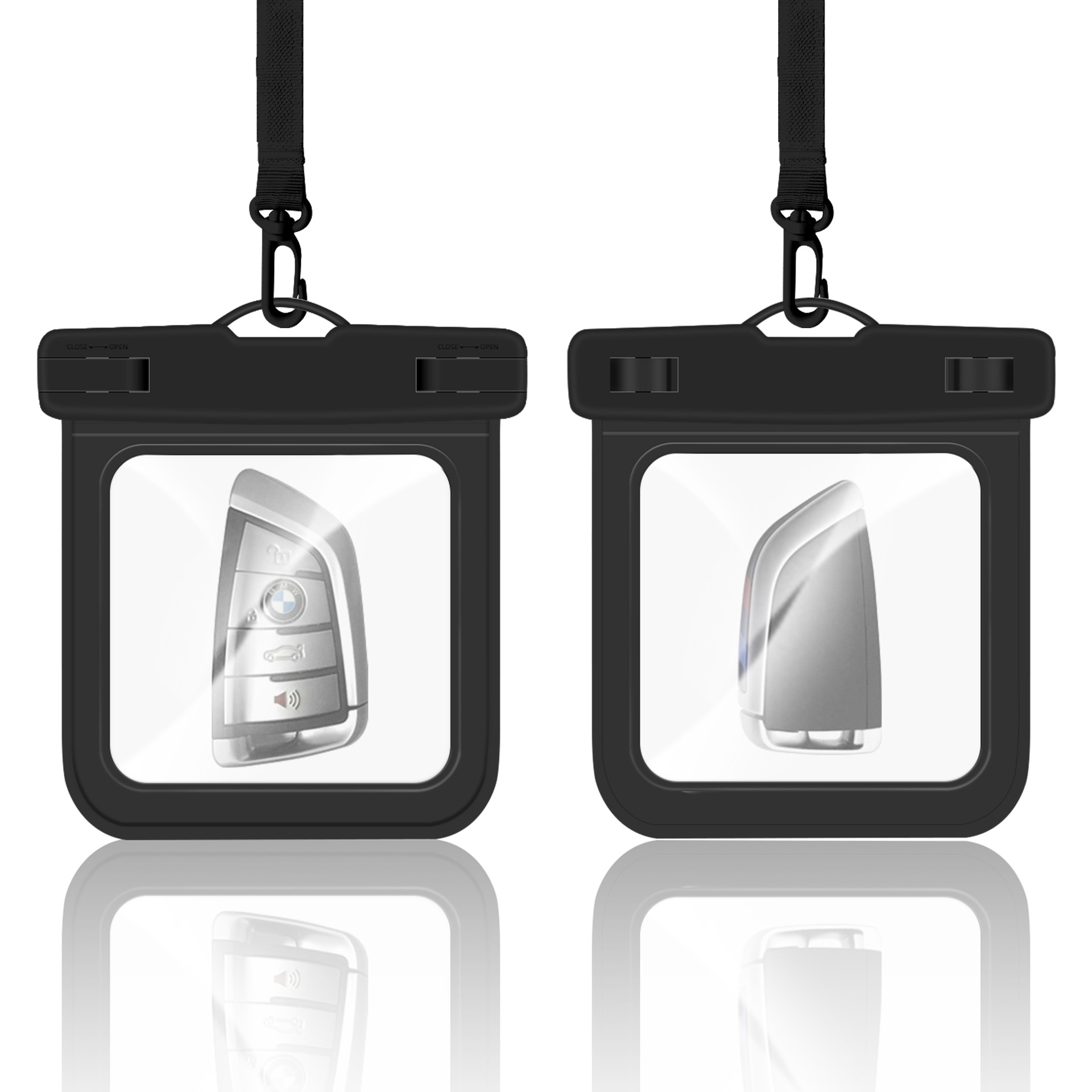 Cross-border explosion car key waterproof bag waterproof key wallet credit card bag small objects waterproof bag wholesale