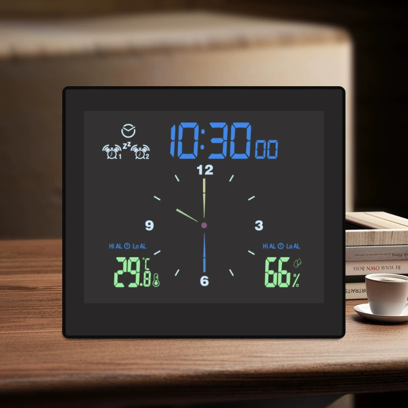 Многофункциональные водонепроницаемые часы Креативный Настольный таймер Будильник Студенческий тайм-менеджер Внутренний Гигрометр Температуры