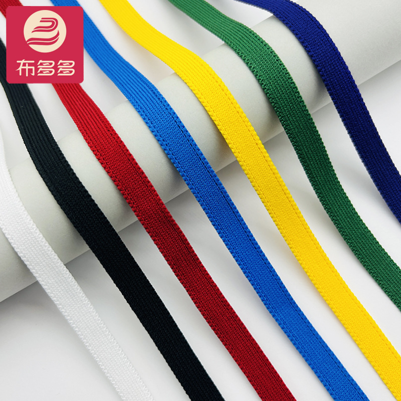 Solid Color Knitted Ribbon Sportswear School Uniform Side Edge Wrap Sweater Back Collar Edge Wrap Children's Wear Waist Rope Accessories Solid Color Knitted Ribbon Sportswear School Uniform Side Edge Wrap Sweater Back Collar Edge Wrap Children's Wear Waist Rope Accessories