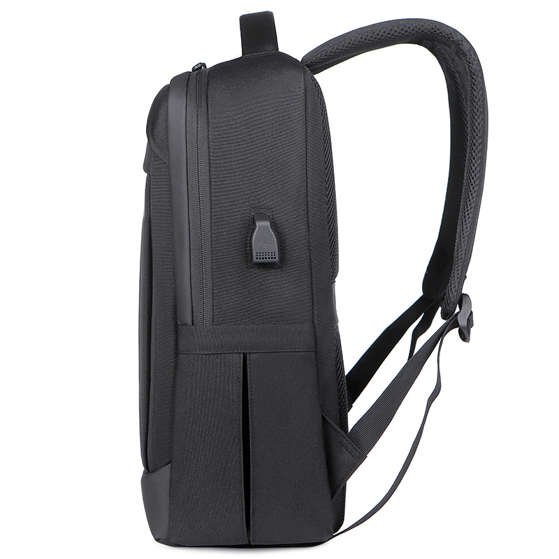 Mochila recargable usb para hombre de viaje de negocios de gran capacidad Mochila para computadora Oxford salvaje al aire libre Mochila para estudiantes