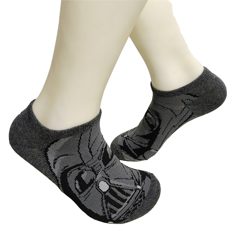 Calcetines de media pantorrilla a la moda con diseño de dibujos animados, creativos y personalizados, de algodón jacquard, de Suri Knitting, suministro transfronterizo.