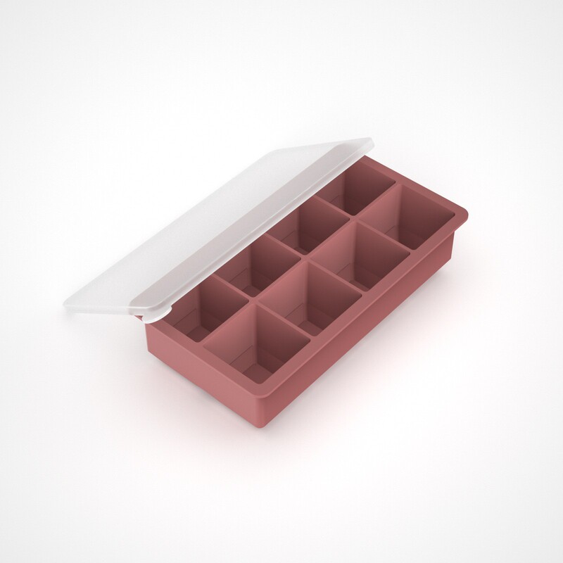 大冰块模具大号食级硅胶冰格家用带盖储冰制冰盒冰箱冻冰块神器|undefined