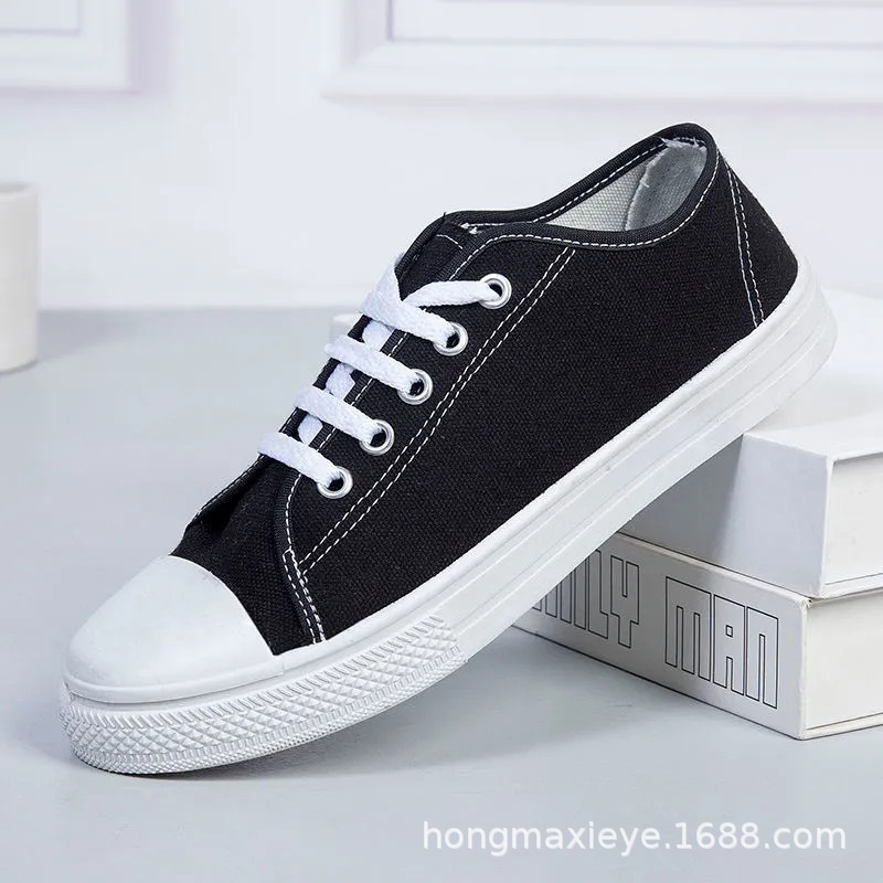 2021 new Korean canvas shoes women's sin...