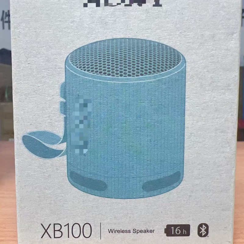 跨境适用SON SRS-XB100真无线蓝牙音箱迷你便携式重低音防水防尘Y|undefined