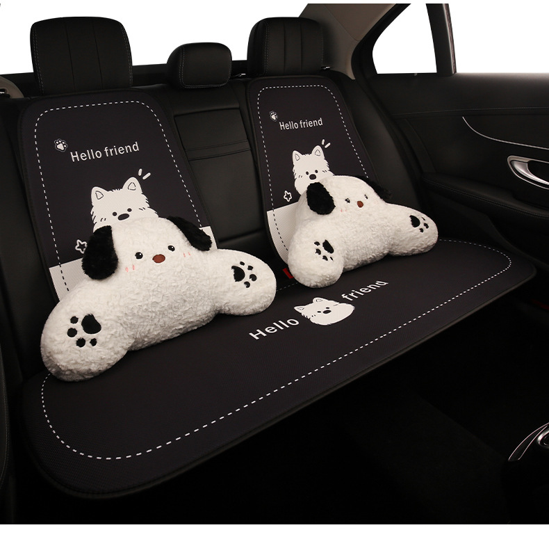 West Highland Cute Four Seasons General Breathable Car Seat for Audi Q2L Q3 Q4 Q5L A3L