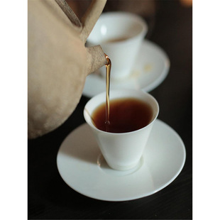 Dehua Sweet White Porcelain Small Tea Cup Single Ceramic Tea Set Household Kung Fu Thin Tea Art Tea Cup Handmade Master Cup