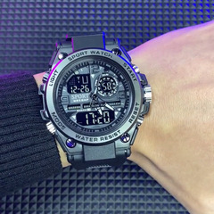 外国貿易クロスボーダー青少年電子時計メンズ中学生と高校生工場直販多機能電子時計メンズ