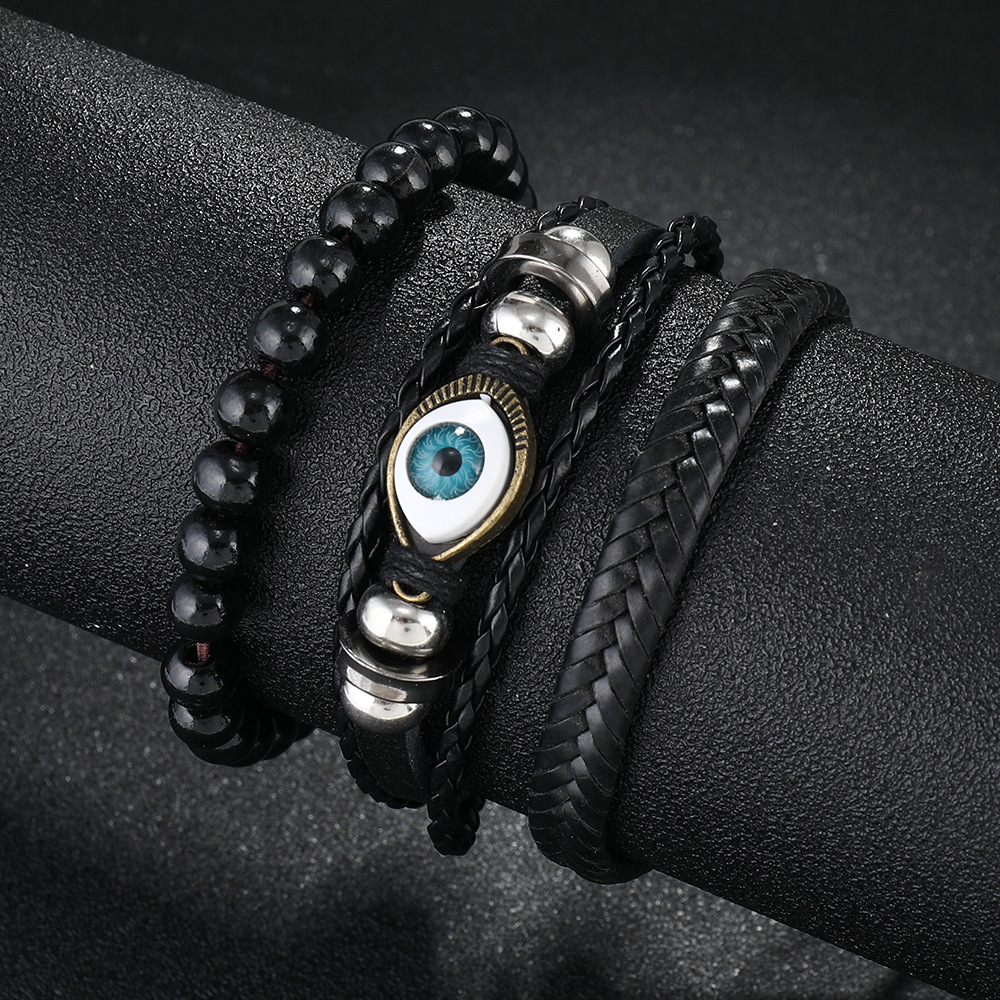 Lucky Evil Eye Red String Bracelet Protection Minimalist Jewelry_voghion.com