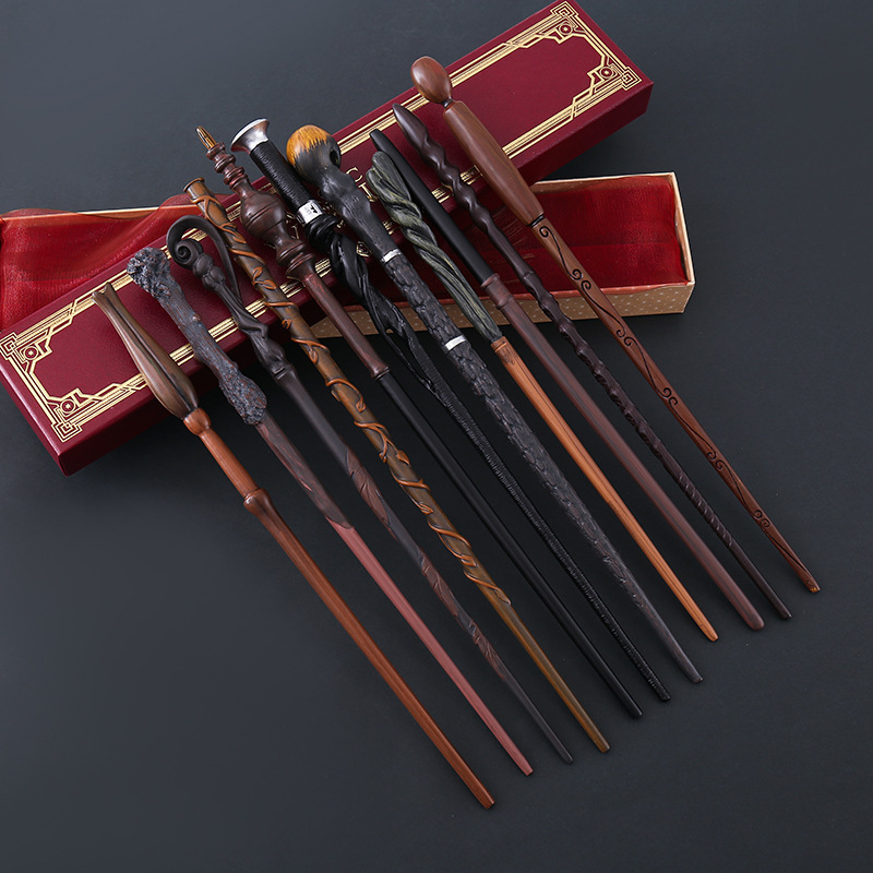 Harry Potter Magic Wand Hermione Malfoy Dumbledore Magic Wand Metal Core Wand Cosplay Christmas Gift