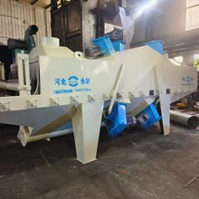 小型轨道式抛丸机 4抛投 6抛投 型材钢板 圆管除锈喷砂机