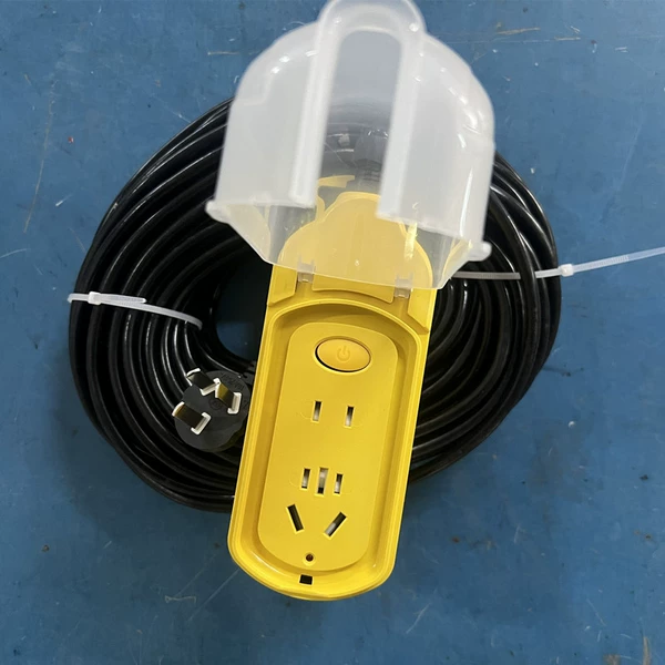 Black yellow waterproof switch key, 25meter