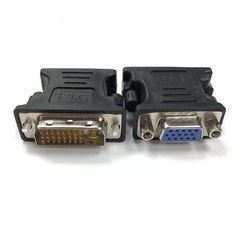 Connector for TV Computer Monitor: Male-to-Female DVI24+5 to VGA Adapter from Manufacturer Wholesale