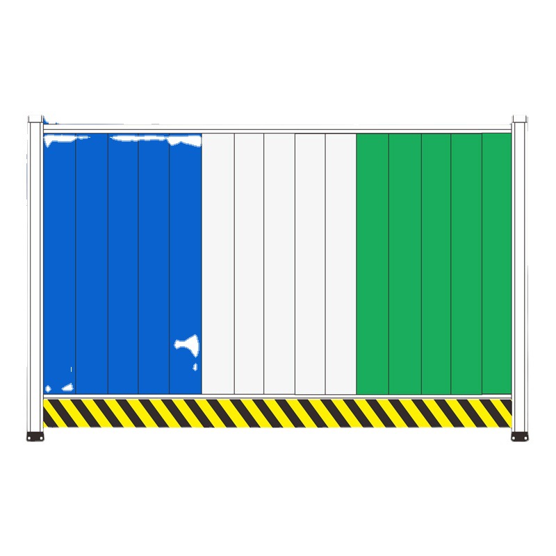 广州彩钢围挡草皮装配式道路地铁施工隔离围蔽市政工程防护护栏