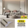 [Non-transparent skin feel] Titanium platinum - 60cm wide x 1 meter long