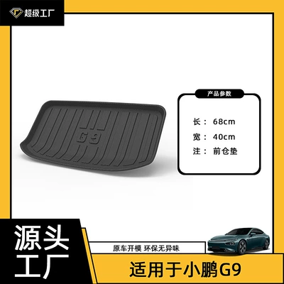 Trunk Mat – Trunk Mats - 22-24-xiaopeng-g9-front-trunk-mat-tpe-material
