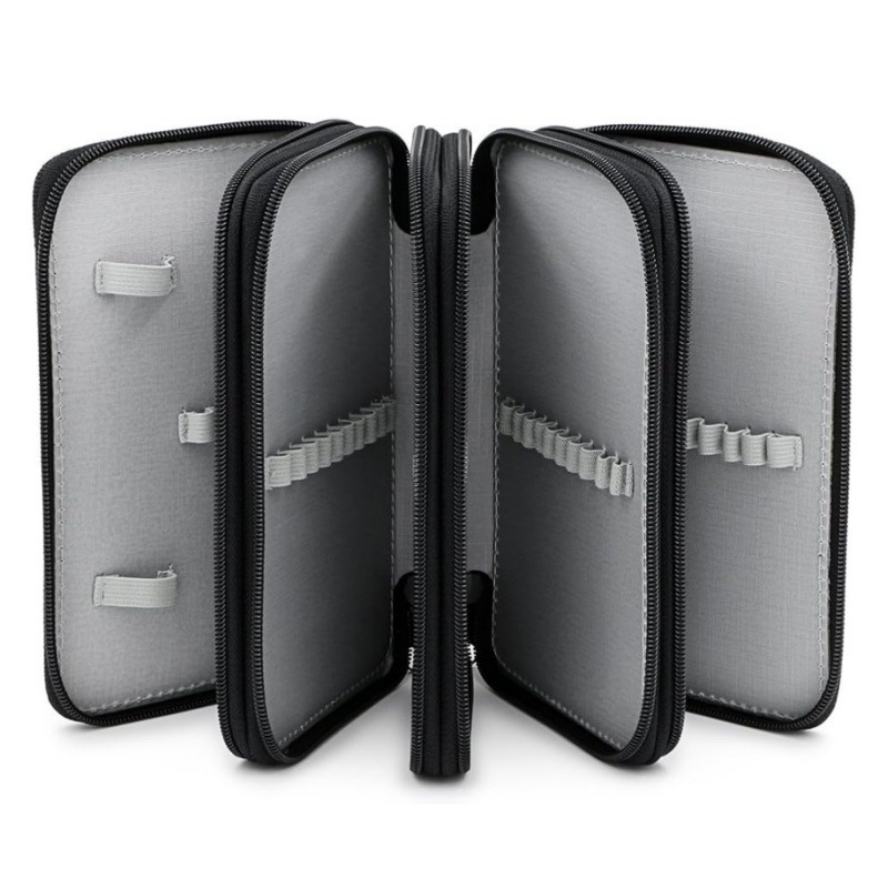 Caja de lápices transfronteriza 2024 nueva bolsa de papelería para estudiantes pintura 32 colores 48 colores 72 colores bolsa de lápices de pintura de almacenamiento