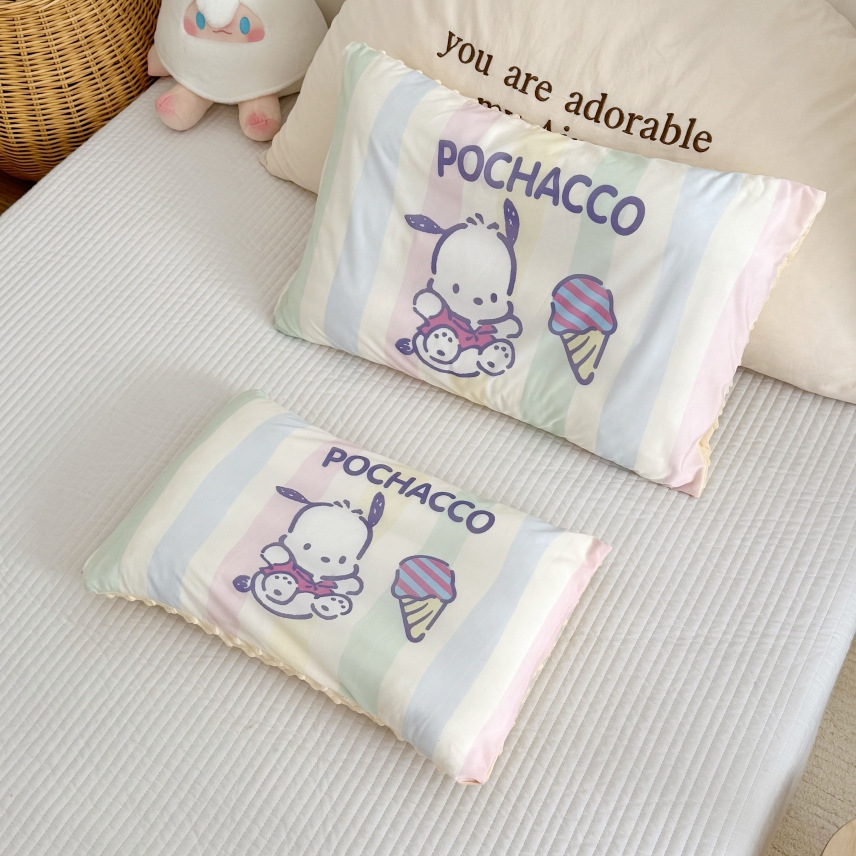 サンリオ涼感枕幼稚園枕芯漫画枕芯子供昼寝枕は取り外し可能な赤ちゃん枕芯