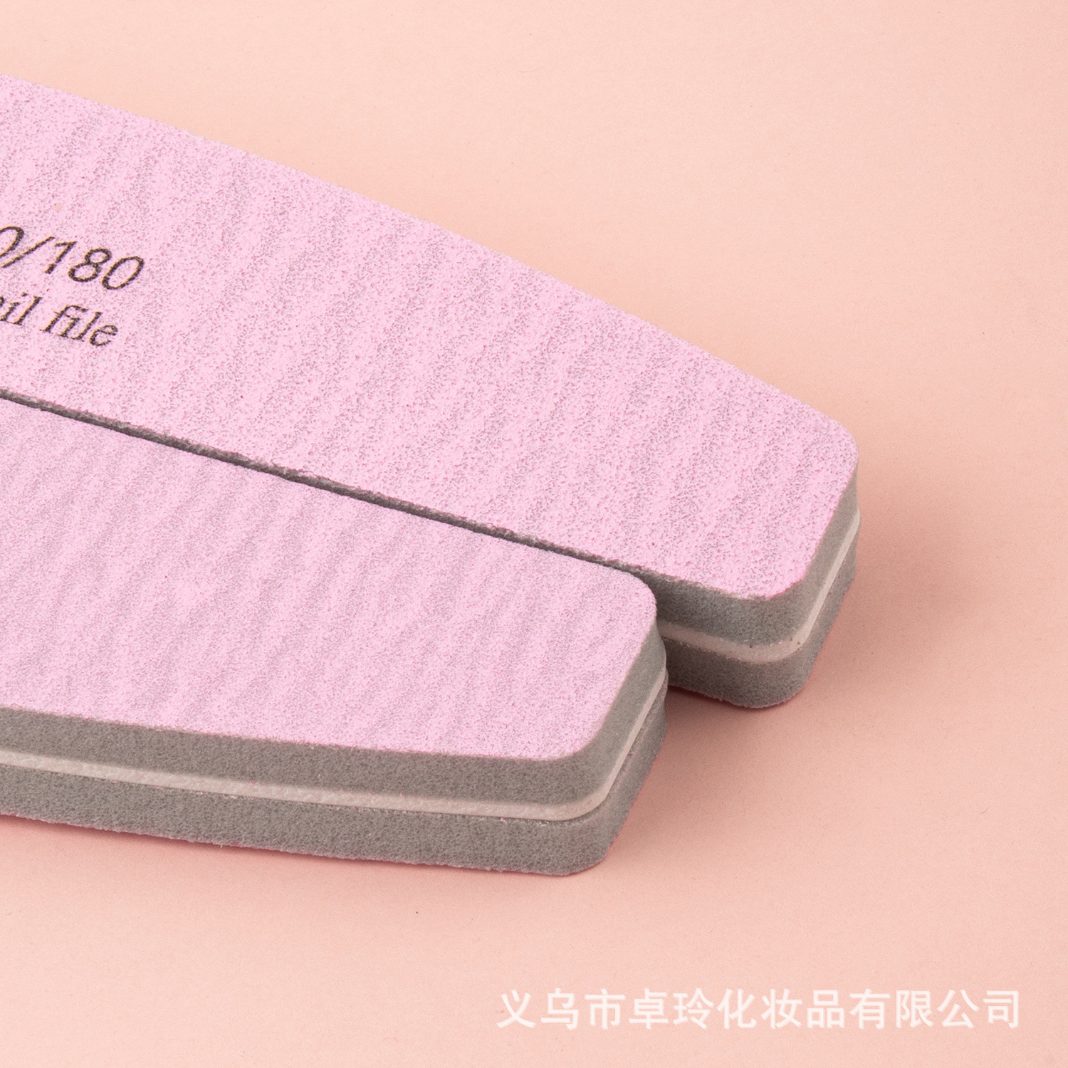 Nueva esponja de alta calidad, ficha de uñas de diamante, tira de pulido, tira de arena de manicuría marrón, alta elasticidad, no se cae arena de manicuría.