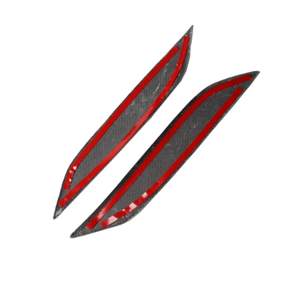 350z 06-09 carbon fiber modified: Lamp eyebrow