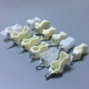 I-Shaped Track Curved Track Sliding Guide Rail Rod Sealing Plug Sealing Head Sealing Both Sides Old-Fashioned Curtain Track Accessories Wholesale