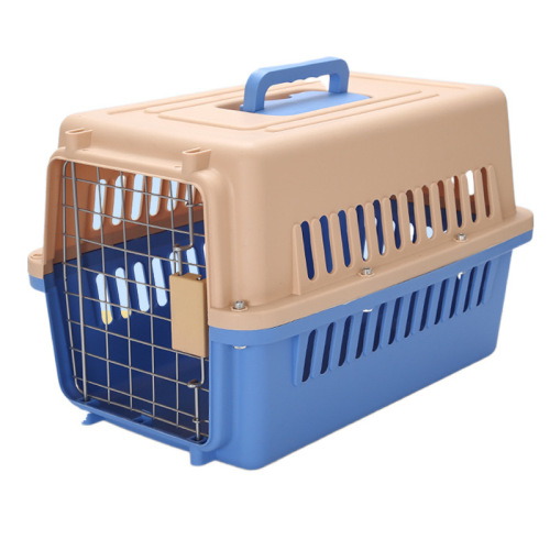 Pet airline carrier, car cat cage, outdoor cat capsule, air transport crate for small and large dogs, car cat cage.