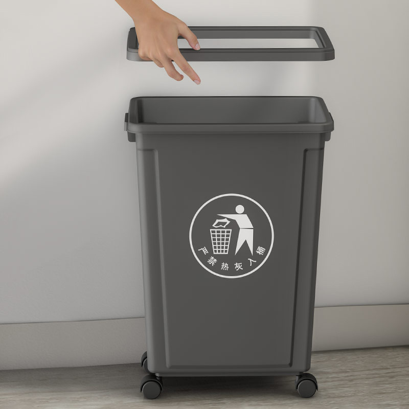 2026 New Model Wheeled Trash Can for Commercial Use, Catering, Office, Dormitory, Outdoor Garbage Bin 100L 2026 New Model Wheeled Trash Can for Commercial Use, Catering, Office, Dormitory, Outdoor Garbage Bin 100L