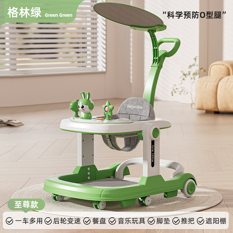 3 - en - 1 multifuncional anti-rollback plegable 6 - 36 meses caminante para bebé