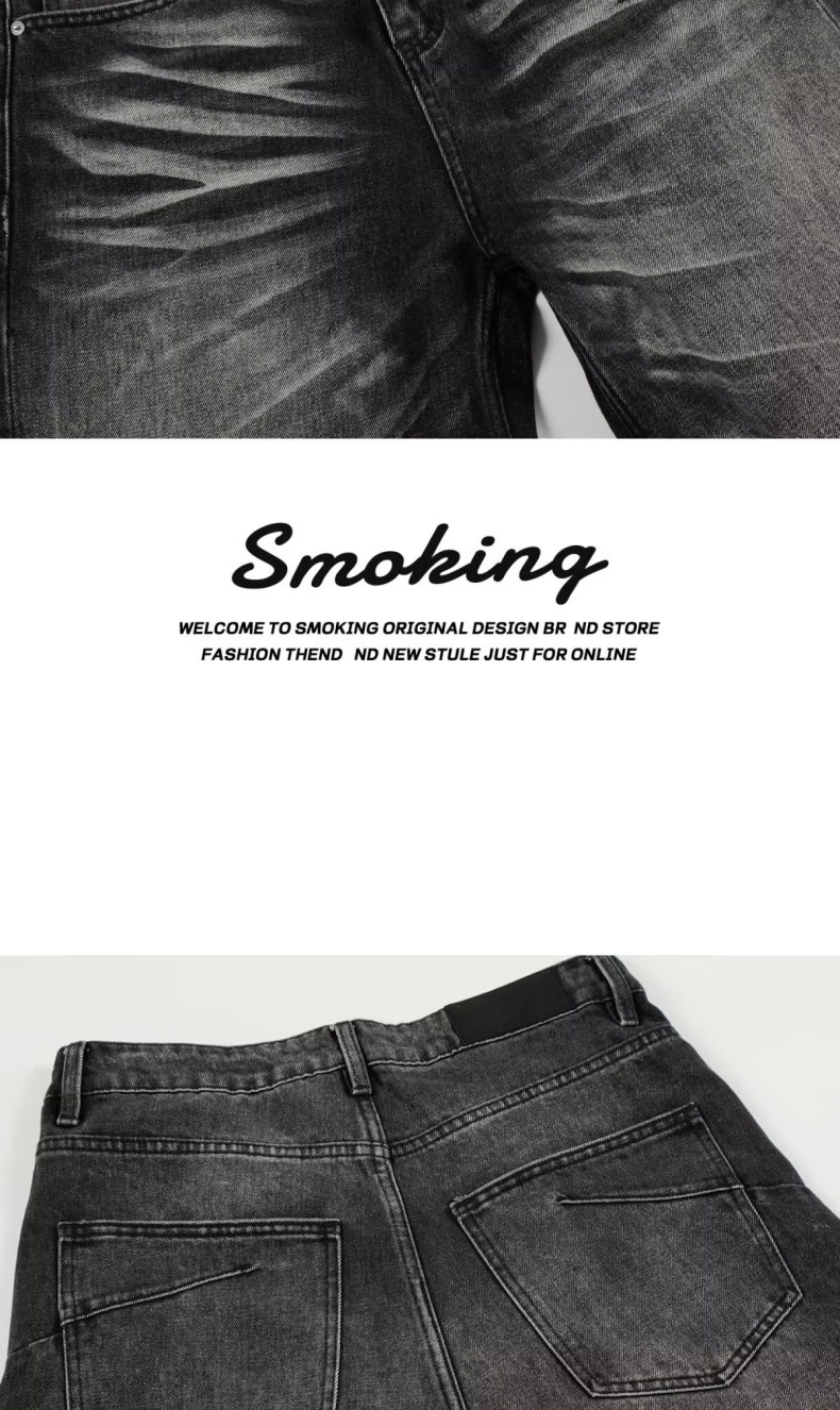 Men's Vintage Washed Jeans – Cleanfit Stretch Denim With Bootcut & Cat Whisker Distressing (S-3XL)​_mkmklike.com