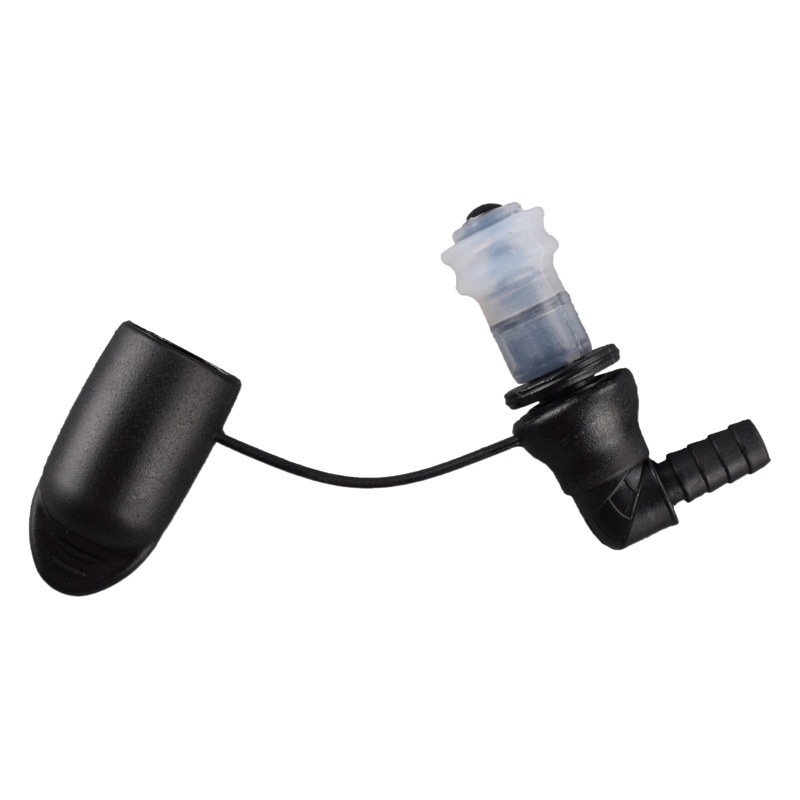 Hot selling spot sports water bag suction nozzle connector food grade riding water bag silicone suction nozzle replacement easy