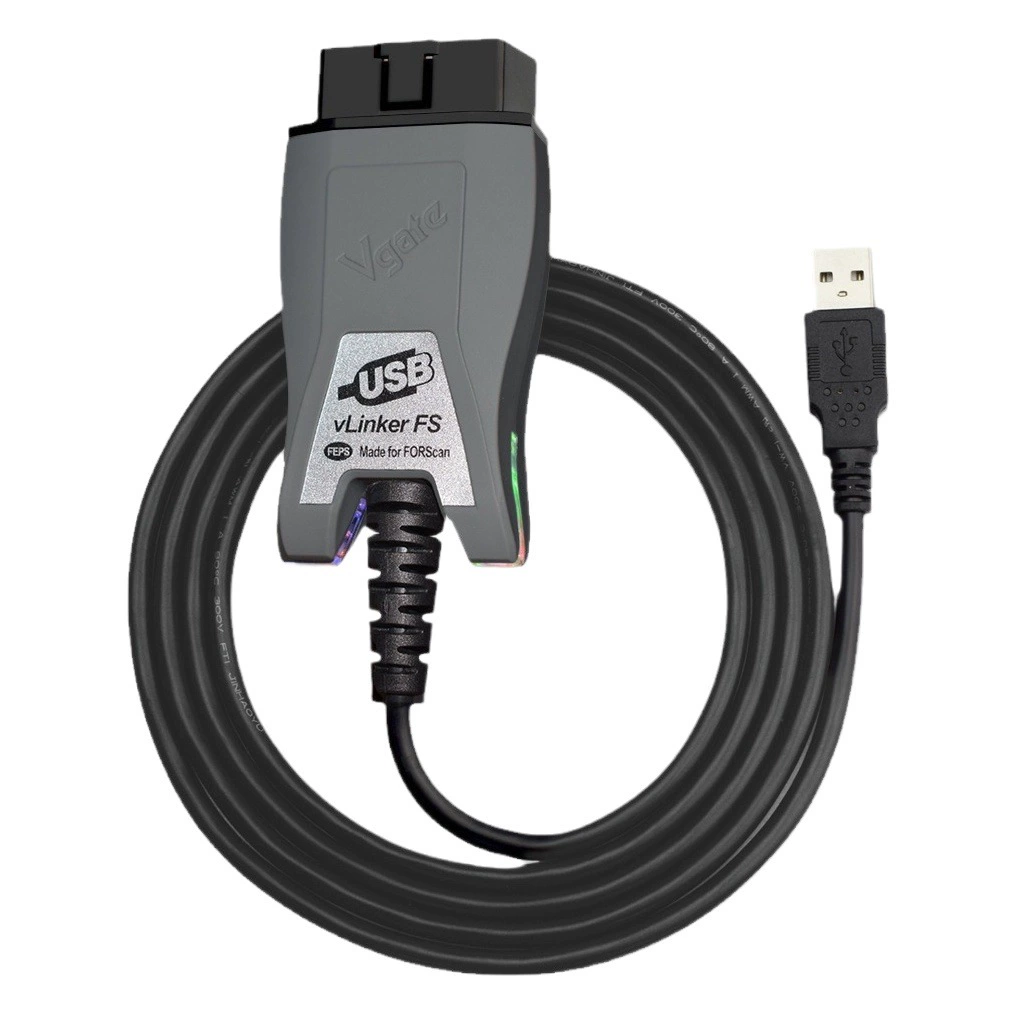 VLinker FS USB made for FoRscan OBDII Автомобильные неисправности диагностика заводских прямых продаж