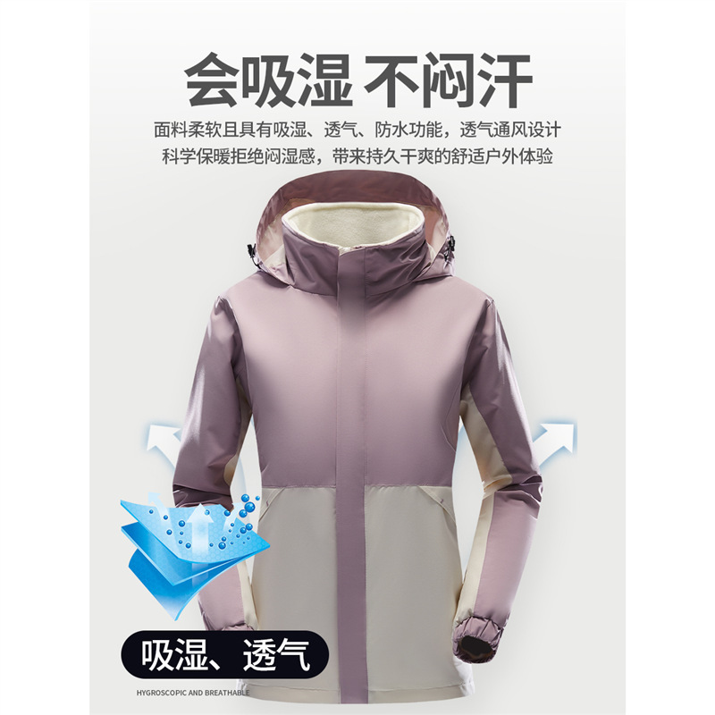 双面穿风衣夹克印logo图情侣款加厚通勤工作服刺绣字团体工装定制|undefined