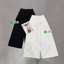 26016（唯品23天丝）高端系列假两件阔腿裤