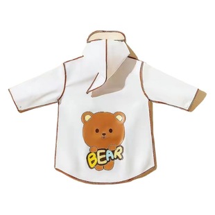 Children's Dinosaur Raincoat Baby Boys and Girls Children Transparent Waterproof Poncho Years Old Children Boys Students 2-6 Years Old Children