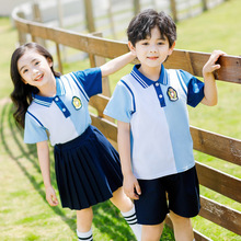 小学生班服学院风儿童夏季运动英伦风校服套装夏款幼儿园园服夏装
