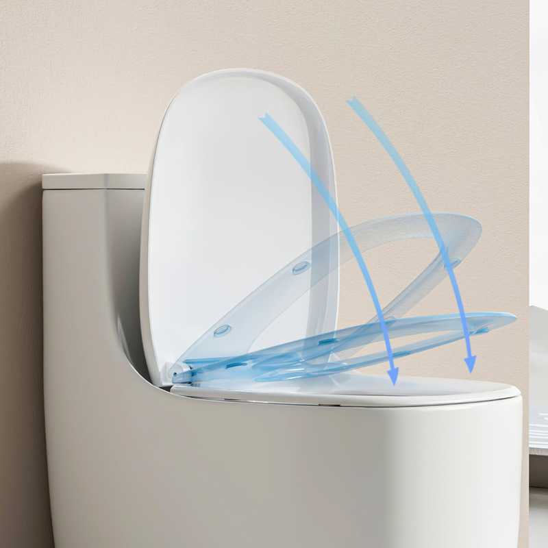 Sifón de inodoro Gran descarga pequeño apartamento hogar inodoro de bombeo de ahorro de agua Chaozhou inodoro de bombeo