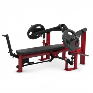 Plate Flat Chest Push Chest Gym Strength Training Commercial Equipment Flat Bright Push Machine Side Horizontal Horizontal Bright Push Rack