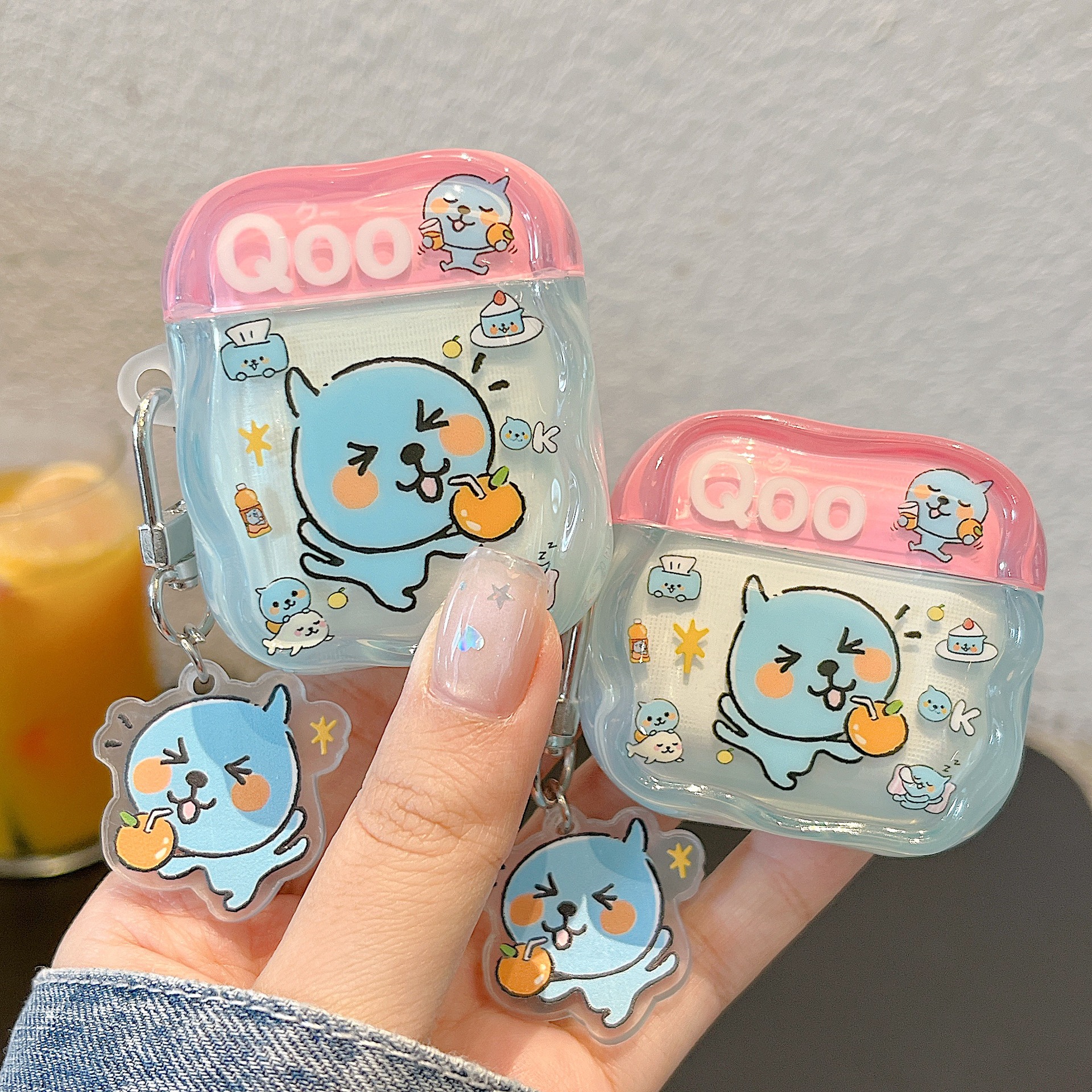 Casas de auriculares IMD Cartoon Queer para AirPods Pro Casas de auriculares Bluetooth AirPods3 / 4 generación a prueba de caídas