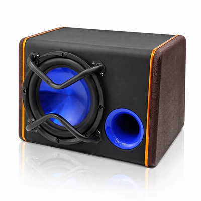 Wooden Box Active Subwoofer | Car speaker/subwoofer