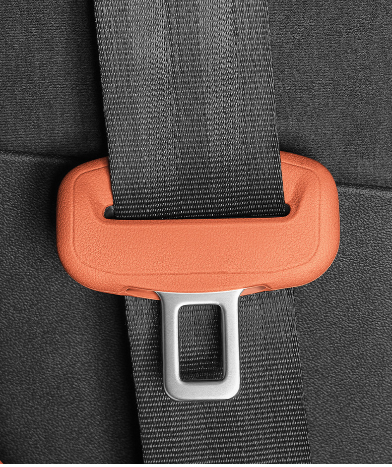 Xiaopeng G6/G9/P7+/M03/G7/N5 Seat Belt Silicone Protective Cover Anti-Collision Buckle Car Interior Accessories