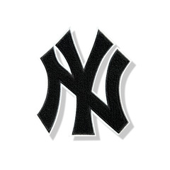 3D立體刺繡NY紐約洋基隊MLB棒球服衛衣配件輔料DIY補丁