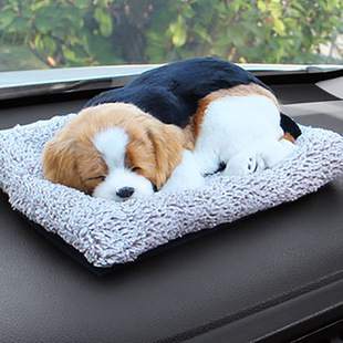 Car Interior Decoration Ornaments Cute Popular Car Supplies Car Center Console Decoration New Artificial Dog Cartoon Animals