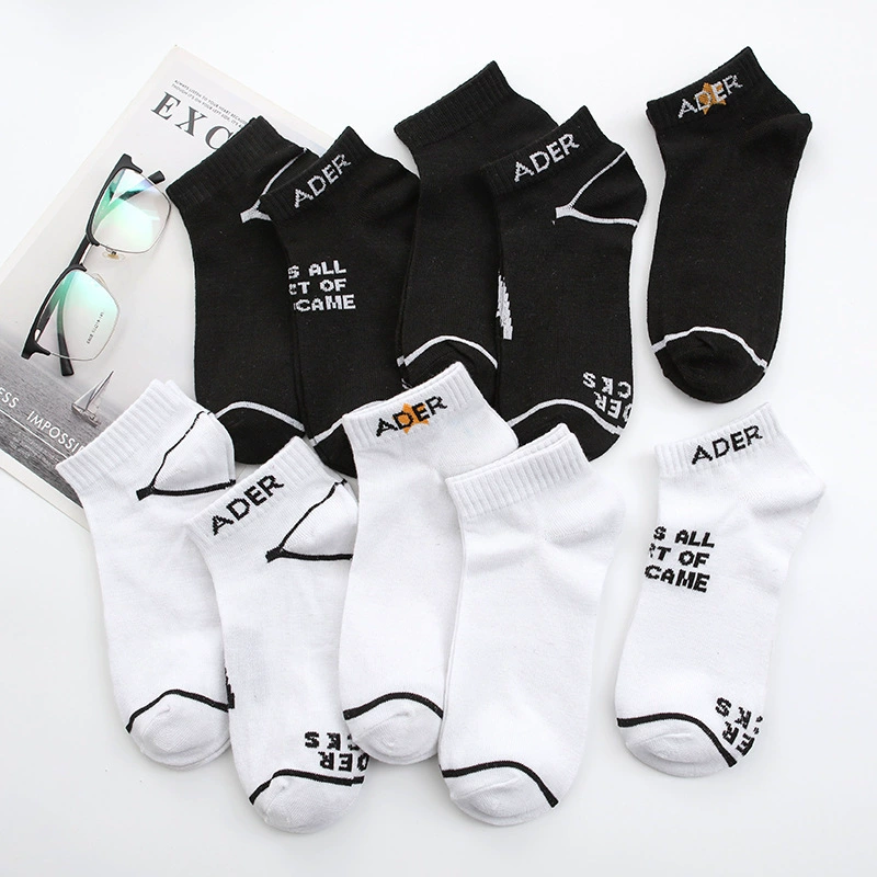 Women's Boat Socks, Cotton Candy Solid & Pattern Patterns, Low-Cut Invisible, Assorted Colors