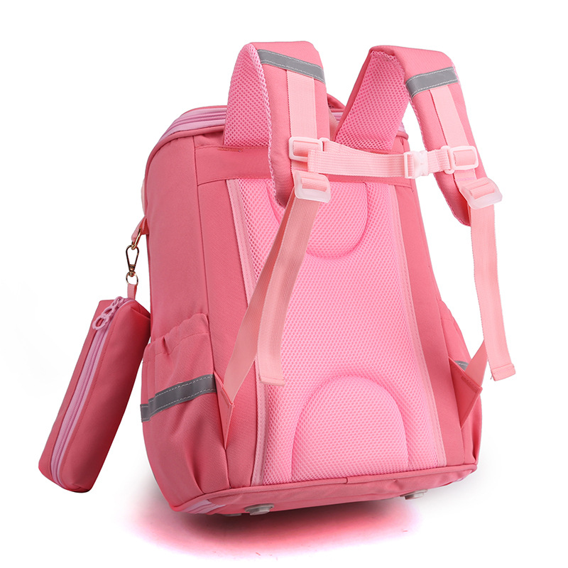 Transfronterizo mochila ultraligera para los estudiantes de la escuela primaria para reducir la carga de los niños la protección de la columna vertebral pequeña mochila escolar de los niños de dibujos animados 3D