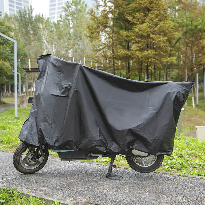 電気自動車のレインカバー付き車のカバーには、ゴム付き電気自動車の防塵自転車バイクの日焼け止めカバーがついています。|undefined