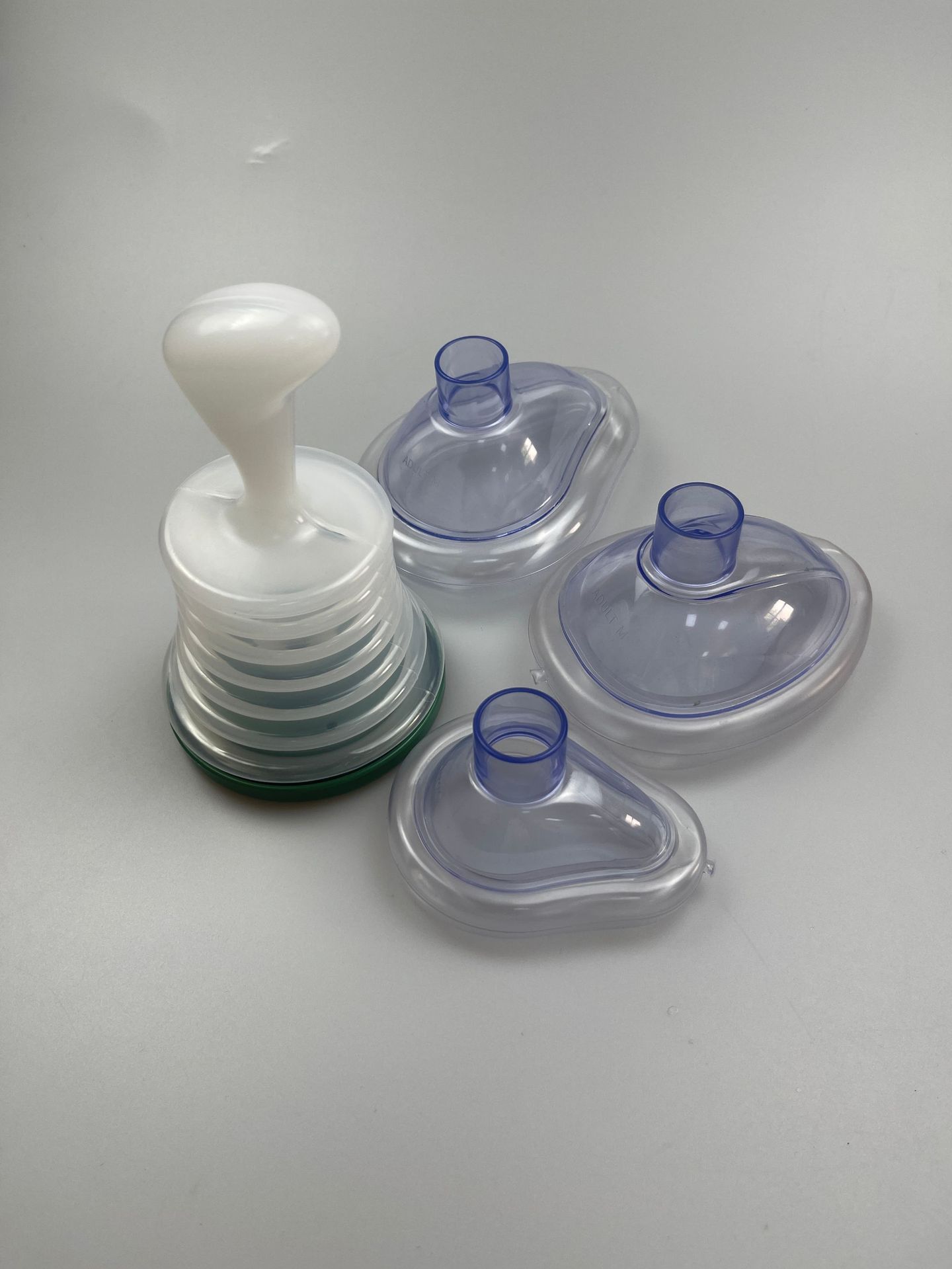 Entrenador de respiración sofocante máscara de rescate de emergencia Corazón Artificial capacidad vital asfixia dispositivo de emergencia